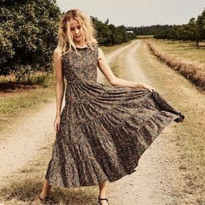 Doen Raven Dress in Petit Jardin Sz Medium